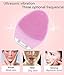 Sonic Electric Facial Cleansing Brush Waterproof Rechargeable Silicone Face Brush,1200 Brush Heads Deep Cleaning,Gentle Exfoliation And Face Massage By Vasrou