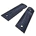 Cool Hand 1911 G10 Grips, Full Size (Government/Commander), Magwell Cut,Big Scoop, Ambi Safety Cut, Sunburst Texture, Blue/Black