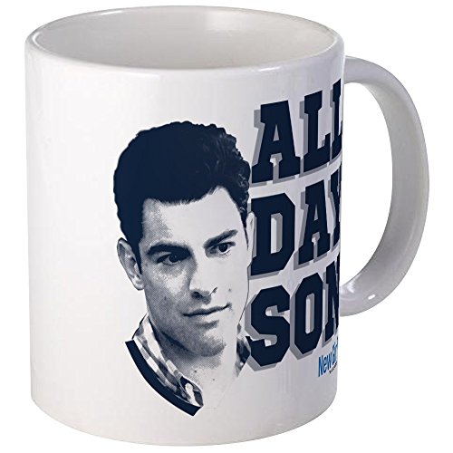 CafePress New Girl All Day Son Mug Unique Coffee Mug, Coffee Cup (Best Of Schmidt New Girl)