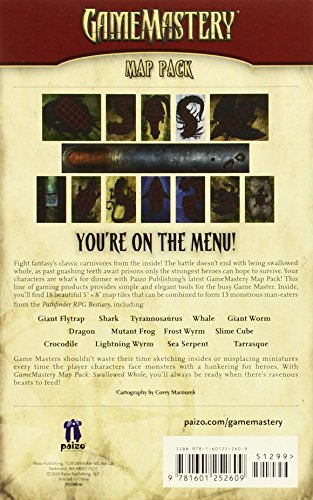 GameMastery Map Pack: Swallowed Whole