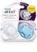 Philips AVENT Freeflow Pacifier BPA, Free Blue / White, 0-6 Months (Pack of 2)