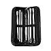Queentools Professional 6 Piece Blackhead Remover Kit and One Eyebrow Clip (Pack of 7)