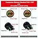 JDM ASTAR AX-2835 Chipsets 3056 3156 3157 4157 LED Bulbs for Turn Signal,Amber Yellow (Only work for standard socket, not for ck socket)