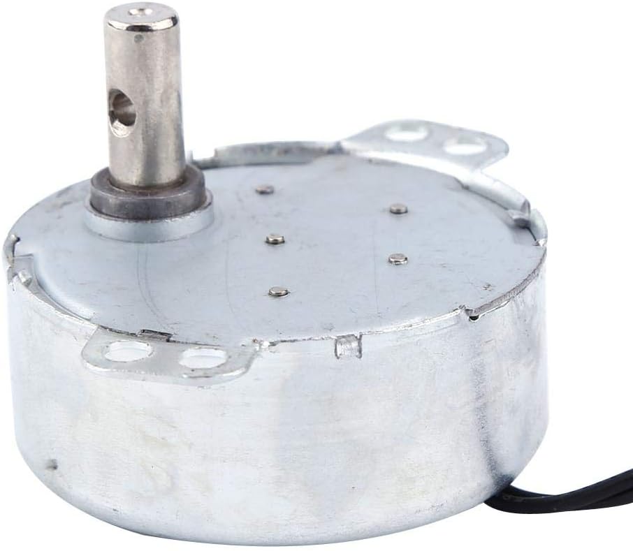 TOPINCN Electric Synchronous Motor Geared Motor Synchron Motor Turntable Motor Round 4W Cw/Ccw Ac 220-240V(8-10Rpm) - Image 5