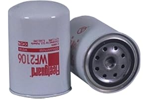 CUMMINS FILTRATION FLEETGUARD WATER FILTER WF2106 (Xref:BALDWIN BW5082;DONALDSON P552106;FRAM PR3907;NAPA 4206;PUROLATOR W55072;WIX 24206)