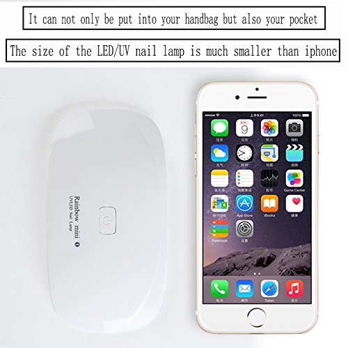 image for Frenshion 5 Pieces 30ML Crystal Epoxy Resin UV Glue Nail Art Tools and