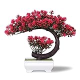 yoerm Small Fake Plants Desk Decor Artificial