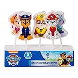 Figures Candles on a Cake Topper Paw Patrol Must Have Accessories for the Party Supplies and Birthday