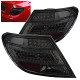 For Mercedes Benz W204 C-Class C250 C300 C350 AMG C63 Luxury Led All Smoke Lens Tail Lights Lamp