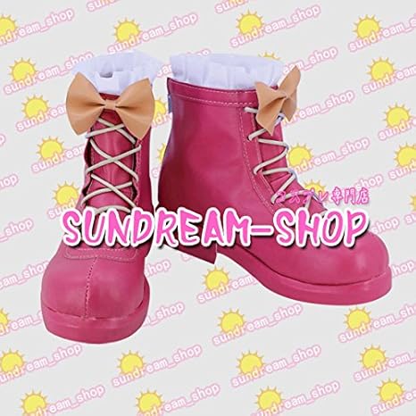Amazon サイズ選択可 女性23 5cmコスプレ靴 ブーツ3025バトルガール ハイスクールchuuuuu ハート Lip粒咲あんこ コスプレ 仮装 通販