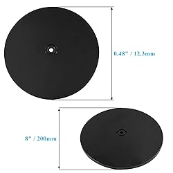 Jersvims 2Pcs 8 Inch Acrylic Turntable