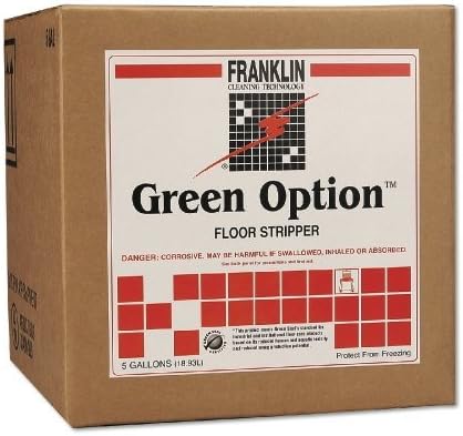 Franklin Cleaning Technology F219025 Green Option Floor Stripper, Liquid, 5 Gallon Box