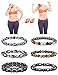 Milacolato 8Pcs Magnetic Therapy Bracelet for Men Women Healthcare Weight Loss Pain Relief Bracelets Strand Bracelets Sets Colorful
