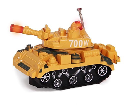 Dazzling Toys Army Battle Tank toy Truck With lights and Sounds