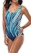 CharmLeaks Women's Pro One Piece Athletic One Piece Bathing Suit