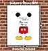 Motivational Mickey Mouse Quote - Unframed Wall Art Print - Perfect Gift For Disney and Disneyworld Fans - Great Home Decor For Nursery, Girls or Boys Room- Ready to Frame (8X10) Photo
