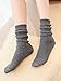 Zando Womens Girls Fashion Outdoor Leisure Lightweight Classic Cozy Knit Slouch Socks