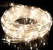 Izzy Creation 18FT Warm White LED Flexible Rope Lights Kit For Indoor/Outdoor Lighting, Home, Garden, Patio, Shop Windows, Trees, New Year, Wedding, Party, Event