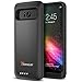 Galaxy S8 Battery Case, Trianium Atomic Pro s8 Charging Battery Pack for Samsung Galaxy S8 5.8-inch Phone - 4500mAh Extended Battery Fast Charger [Quick Charge Pass-Thru] Protective Case Power Pack