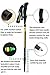 100% Air Carbon Fiber Trekking Poles/Hiking Poles - Black / 2PCS