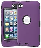 Deluxe Purple 3 part Hard Skin Case Cover
