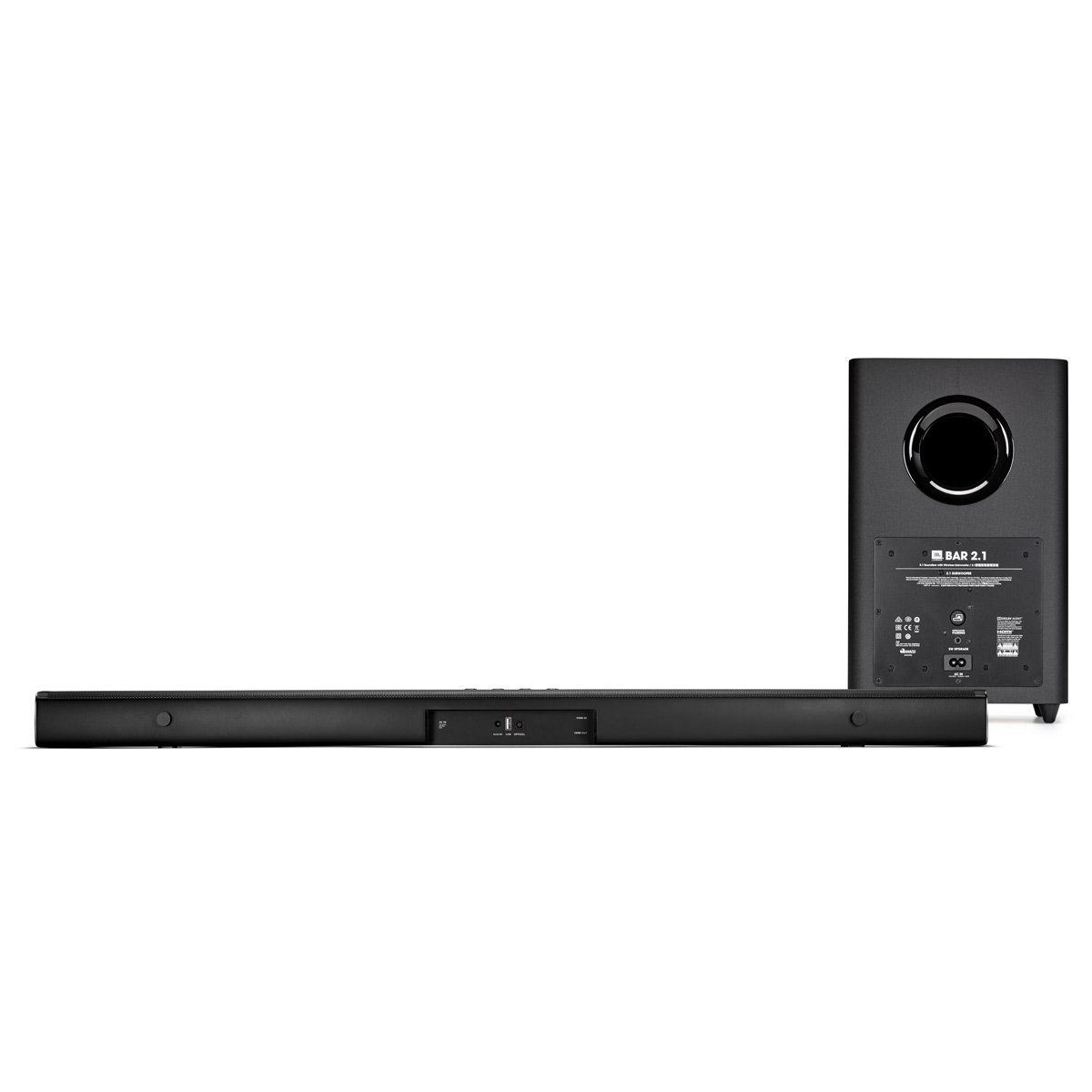 JBL Bar 2.1 - Channel Soundbar with Wireless Subwoofer