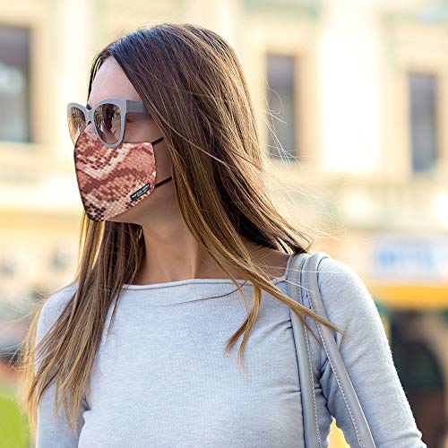 Cole Animal Print Masks With 9 PM 2.5 Filters Designer Face Mask For Women Stay Safe