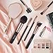 BESTOPE 18 Piece Makeup Brushes Set Premium Kabuki Brushes Synthetic Foundation Blending Blush Face Eyeliner Shadow Brow Concealer Lip Brush Tool Beauty Collection Cosmetic Brushes Kit