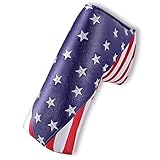 montela golf Stars Stripes Magnetic Closure Golf Putter Covers Blade Putter