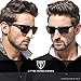 ATTCL Men's Hot Retro Al-Mg Metal Frame Driving Polarized Sunglasses For Men Women 16560blackgray