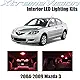 XtremeVision Mazda 3 MS3 2004-2009 (10 Pieces) Blue Premium Interior LED Kit Package + Installation Tool