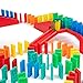 Bulk Dominoes Kinetic Domino Kit | Dominoes Set, STEM STEAM Small Toys, Family Games for Kids, Kids Toys and Games, Building, Toppling, Chain Reaction Sets (331pc)