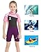 DIVE & SAIL Kids 2.5mm Warm Wetsuit One Piece UV Protection Shorty Suit