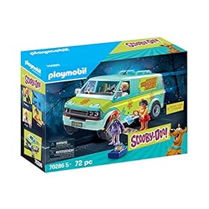 PLAYMOBIL SCOOBY-DOO La Máquina del Misterio con Efectos de Luz, a partir de 4 Años 70286