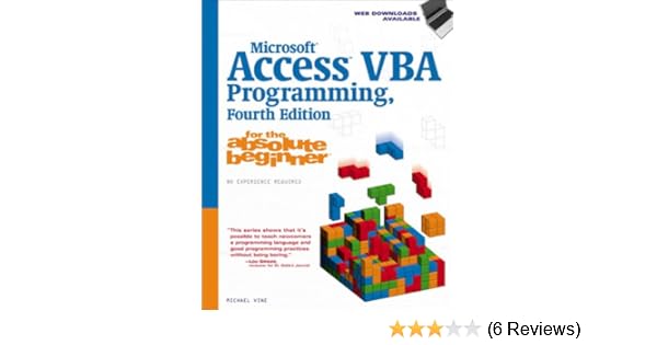 Amazoncom Microsoft Access Vba Programming For The - 