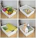 Fiazony 6-Pack Plastic Storage Trays Basket, Organization Basket Tray for Paper/File, White