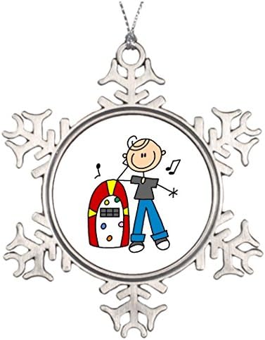 Carolor Xmas Trees Decorated Rock And Roll Juke Box Home Decorations Ideas
