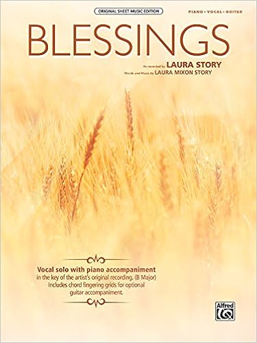 Blessings: Piano/Vocal/Guitar, Sheet (Original Sheet Music Edition)