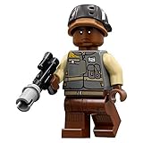 Lego Star Wars Rogue One Rebel Trooper Minifigure (dark skin)