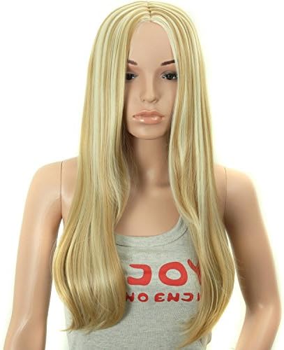 Women's Wig New Fashion Long Straight Hair Heat Resistant Wig for Cosplay Party Costume (P4-613)