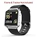 Blaze Bands Set without Frame, UMTELE Sport Silicone Replacement Strap for Blaze Smart Fitness Watch