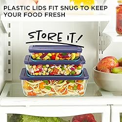 Pyrex Simply Store (3-Pack) Rectangular Glass Food
