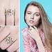 JewelryPalace Flower Multicolor 3.1ct Natural Amethyst Garnet Peridot Citrine Blue Topaz Cocktail Ring 925 Sterling Silver Size 8