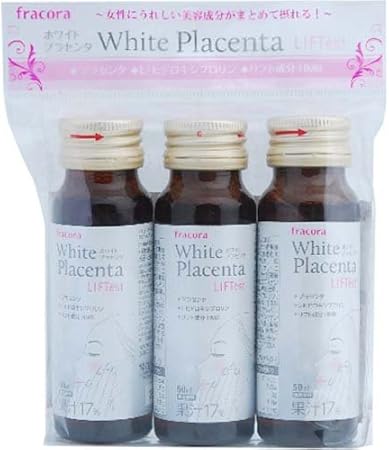 Amazon フラコラ ホワイトプラセンタ リフテスト 50ml 3本 フラコラ コラーゲン