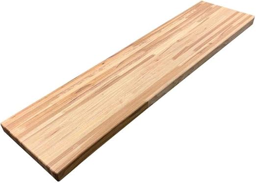 Amazon Com Forever Joint Hickory Butcher Block Bar Top 1 5 X