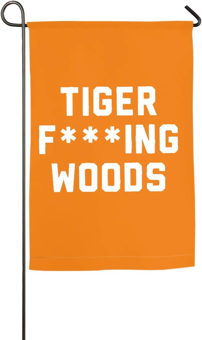 Ownspace Tiger Fcuking Woods Flags 12"" x18 Home Garden Flag House Decorative Garden Flag