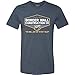 GunShowTees Men’s Donald Trump Border Wall Construction Company Inauguration T-Shirt, X-Large, Navy
