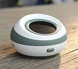 Youlanda Fragrance Essential Oil Diffuser Portable Aroma Diffuser Waterless Aromatherapy Fan Diffuser, USB or Battery Powered (Green)