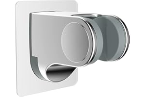 Hibbent Showerhead Holder, Strong Adhesive and Waterproof Handheld Shower Holder and Bracket, Height Adjustable Shower Wand H