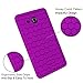 Fintie Silicone Case for Samsung Galaxy Tab A 7.0, [Honey Comb Series] Light Weight [Anti Slip] Shock Proof Cover [Kids Friendly] for Galaxy Tab A 7-inch Tablet 2016 Release (SM-T280/SM-T285), Purple